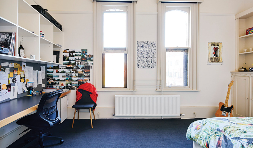 Trinity College third year room