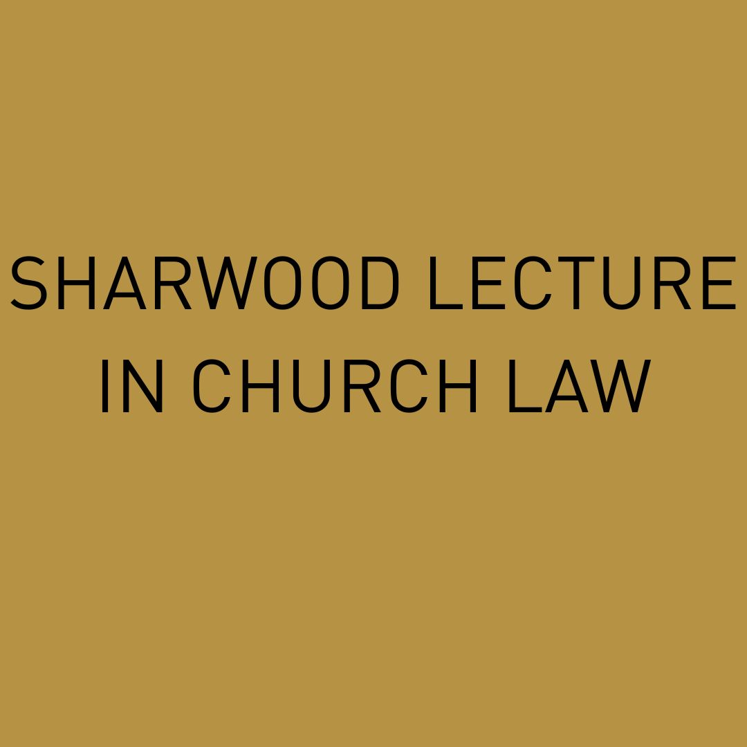 Sharwood lectures