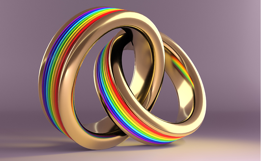 Same sex marriage rings