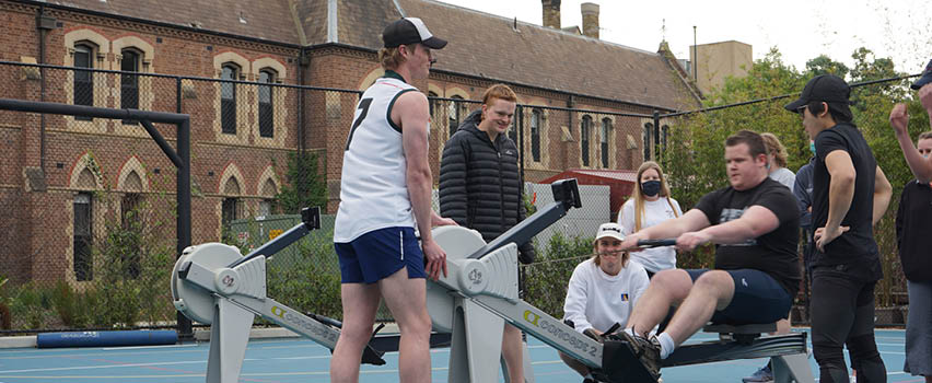 COVID cup rowing