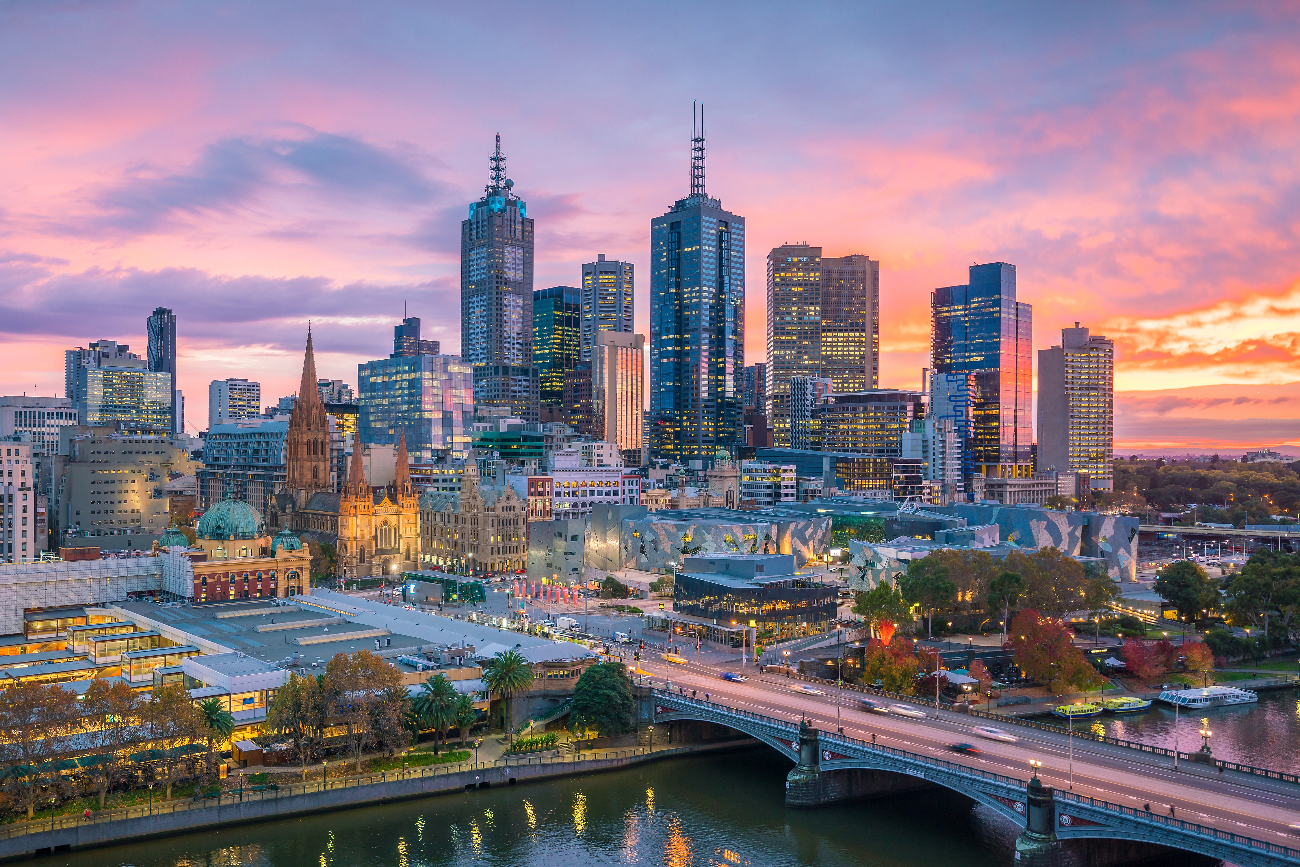 Melbourne skyline