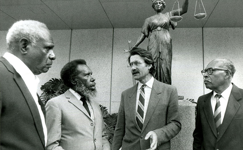 Eddie Mabo and Bryan Keon-Cohen