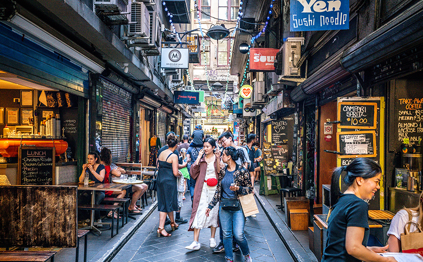 Melbourne laneways