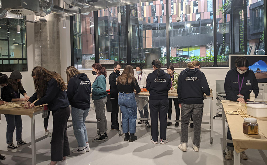 Girl Power class at University of Melbourne